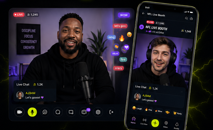 FanPulse on desktop and mobile